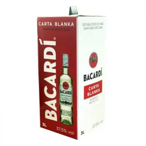 Ром Бакарди Белый (Bacardi Carta Blanca) 3 л